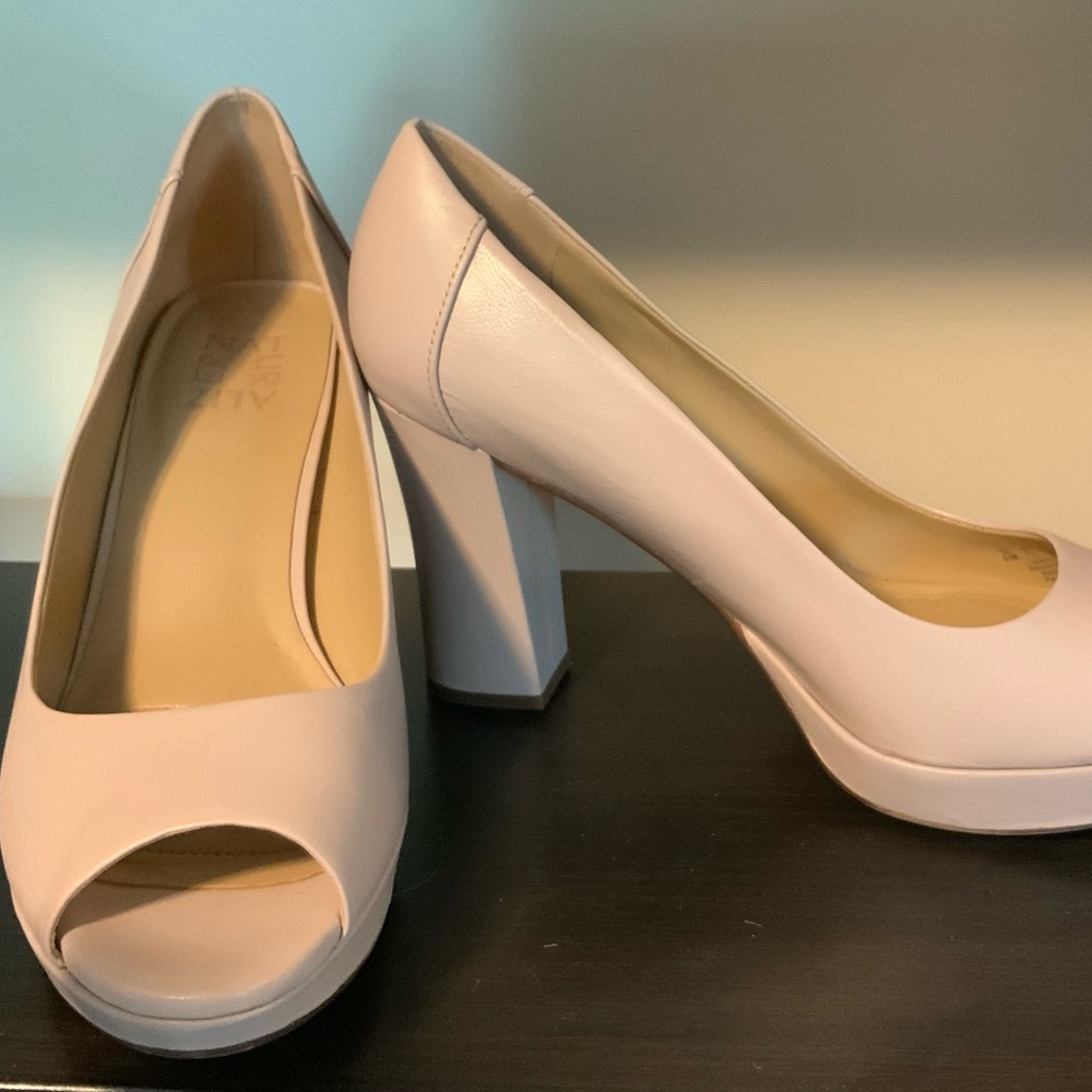 Naturalizer open toe heels
